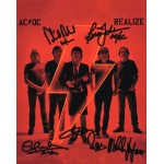 AC/DC エーシー・ディーシー 直筆サイン入り写真認証COA付