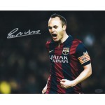 Andres Iniesta アンドレス・イニエスタ 直筆サイン入り写真COA付