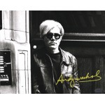 Andrew Warhol アンディ・ウォーホル 直筆サイン入り写真COA付