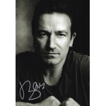 U2バンドボーカル BONO ボノ 直筆サイン入り写真COA付