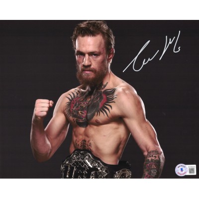 Conor McGregor コナー・マクレガー 直筆サイン入り写真 BECKETT認証