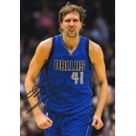 Dirk Nowitzki ダーク・ノヴィツキー 直筆サイン入り写真COA付