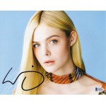 Elle Fanning エル・ファニング 直筆サイン入り写真 BECKETT 認証