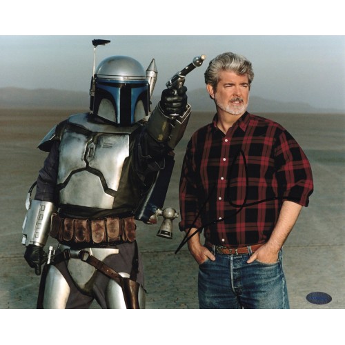 George Lucas ジョージ・ルーカス 直筆サイン入り写真認証COA付