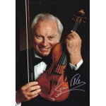 Isaac Stern アイザック・スターン 直筆サイン入り写真COA付