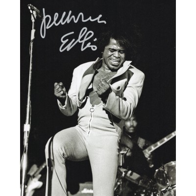 James Brown ジェームス・ブラウン 直筆サイン入り写真認証COA付