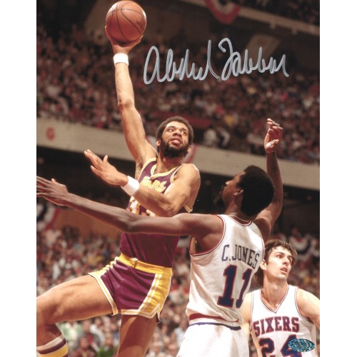 Kareem Abdul-Jabbar カリーム・アブドゥル・ジャバー NBA バスケットボール選手 直筆サイン入り写真認証COA付