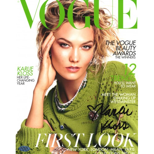 Karlie Kloss カーリー・クロス 直筆サイン入り写真認証付