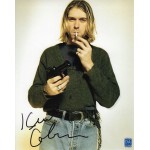 Kurt Cobain カート・コバーン Nirvana ニルヴァーナ 直筆サイン入り写真認証COA付