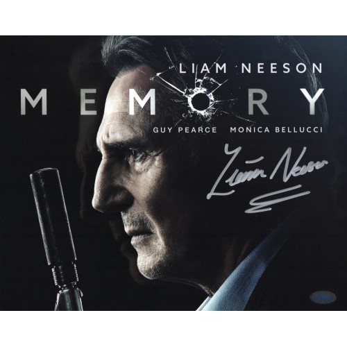 Liam Neeson リーアム・ニーソン 直筆サイン入り写真認証COA付