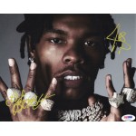 Lil Baby リル・ベイビー 直筆サイン写真 PSA認証COA付