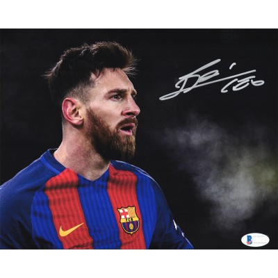 Lionel Messi リオネル・メッシ 直筆サイン入り写真BECKETT認証