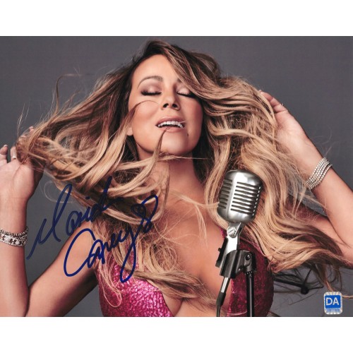 Mariah Carey マライア・キャリー 直筆サイン入り写真認証付