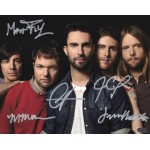 Maroon 5 マルーン5 バンド全員です 直筆サイン入り写真認証付