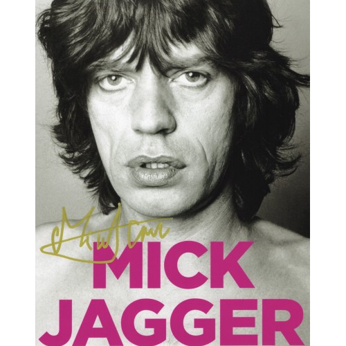 Mick Jagger ミック・ジャガー The Rolling Stones ローリング・ストーンズ 直筆サイン入り写真認証COA付