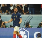 Olivier Giroud オリヴィエ・ジルー 直筆サイン入り写真MONTAGE認証