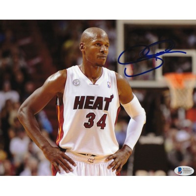 Ray Allen レイ・アレン 直筆サイン入り写真 BECKETT 認証