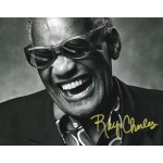 Ray Charles レイ・チャールズ 直筆サイン入り写真認証COA付