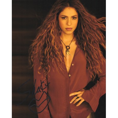 Shakira シャキーラ 直筆サイン入り写真認証COA付