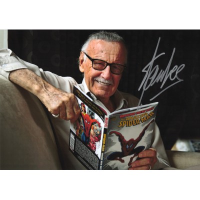 Stan Lee スタン・リー 直筆サイン写真 PSA認証