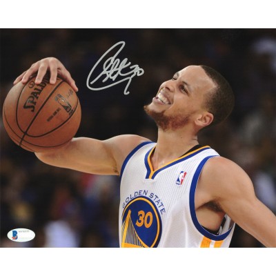 Stephen Curry ステフィン・カリー 直筆サイン入り写真BECKETT認証