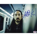 Steve Aoki スティーヴ・アオキ 直筆サイン写真 PSA認証