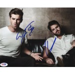 The Chainsmokers ザ・チェインスモーカーズ 直筆サイン写真 PSA認証