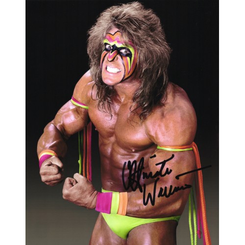 Ultimate Warrior アルティメット・ウォリアー 直筆サイン入り写真認証COA付