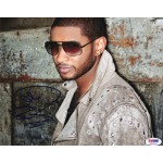 Usher アッシャー 直筆サイン写真 PSA認証